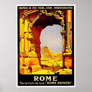 Rome Express Poster
