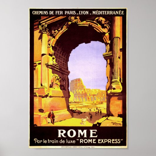 Rome Express Poster (Voorkant)