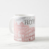 ROME, FAUX ROOS GOLD+MARBLE REIS KOFFIEMOK (Voorkant links)