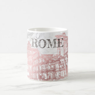 ROME, FAUX ROOS GOLD+MARBLE REIS KOFFIEMOK