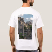 Rome - Forum Colosseum Uitzicht T-shirt (Achterkant)