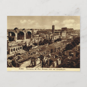 Rome, Forum, Panorama Briefkaart