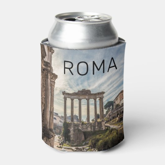 Rome Forum Romanum Italië Holiday Souvenir Blikjeskoeler (Blikje Voorkant)
