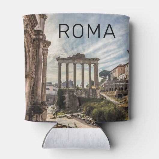 Rome Forum Romanum Italië Holiday Souvenir Blikjeskoeler (Achterkant)