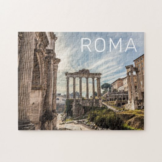 Rome Forum Romanum Italië Holiday Souvenir Legpuzzel (Horizontaal)