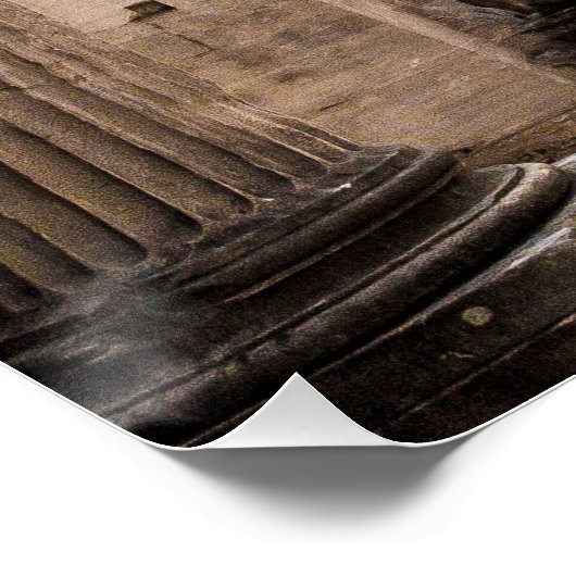 Rome Forum Romanum Italië Holiday Souvenir Perfect Poster (Hoek)