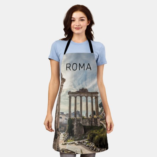 Rome Forum Romanum Italië Holiday Souvenir Schort (Gedragen)