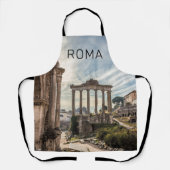 Rome Forum Romanum Italië Holiday Souvenir Schort (Voorkant)