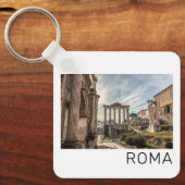 Rome Forum Romanum Italië Holiday Souvenir Sleutelhanger (Voorkant)