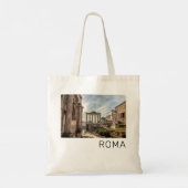 Rome Forum Romanum Italië Holiday Souvenir Tote Bag (Achterkant)