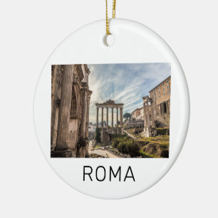 Rome Forum Romanum Italië Vakantie Souvenir Keramisch Ornament