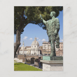 Rome, Forum, standbeeld van Cesar Briefkaart