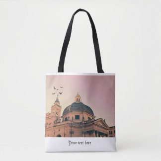 Rome foto's gepersonaliseerde boodschappentas voor tote bag