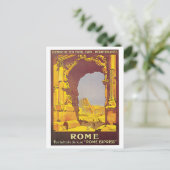 "Rome"  Franse reisposter Briefkaart (Staand voorkant)