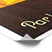 "Rome" Franse reisposter Poster (Hoek)