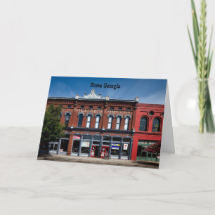 Rome, Georgia Kaart