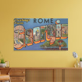 Rome, GeorgiaLarge Letter ScenesRome, GA Canvas Afdruk (Insitu (Woonkamer))