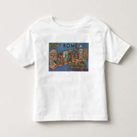 Rome, GeorgiaLarge Letter ScenesRome, GA Kinder Shirts (Voorkant)