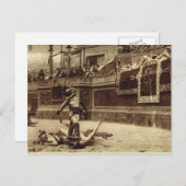 Rome, Gladiatoren in het Colosseum Briefkaart (Voorkant / Achterkant)