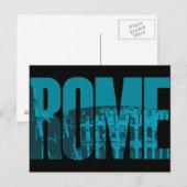 Rome Grafisch Briefkaart (Voorkant / Achterkant)