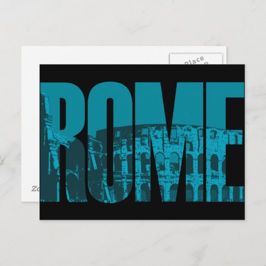 Rome Graphic Briefkaart (Voorkant / Achterkant)