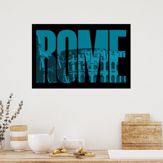 Rome Graphic Poster (Keuken)