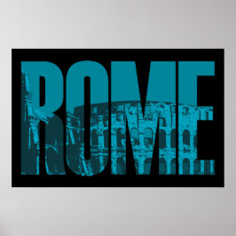 Rome Graphic Poster