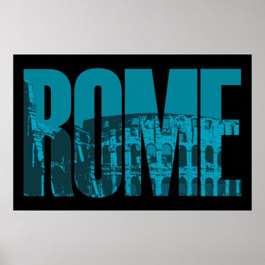 Rome Graphic Poster (Voorkant)
