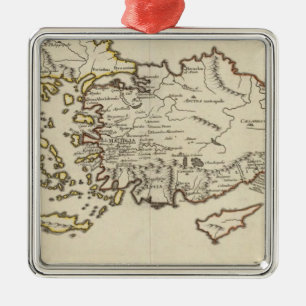 Rome, Griekenland, Turkije Metalen Ornament