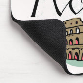 Rome Hand Lettered Design Muismat (Hoek)