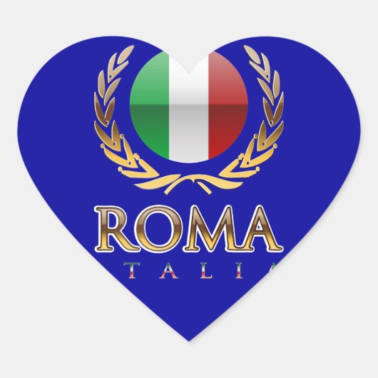 Rome Hart Sticker (Voorkant)