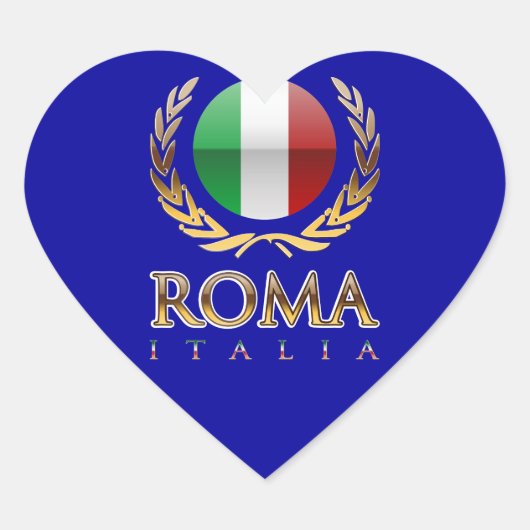 Rome Hart Sticker (Voorkant)