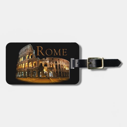 Rome: Het Colosseum Bagagelabel (Voorkant horizontaal)