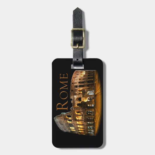 Rome: Het Colosseum Bagagelabel (Voorkant verticaal)