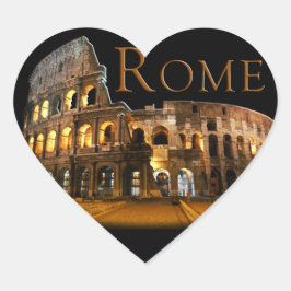 Rome: Het Colosseum Hart Sticker
