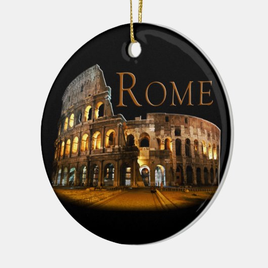 Rome: Het Colosseum Keramisch Ornament (Links)