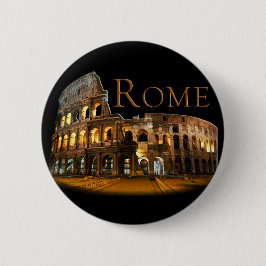 Rome: Het Colosseum Ronde Button 5,7 Cm
