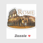Rome: Het Colosseum Sticker (Vel)