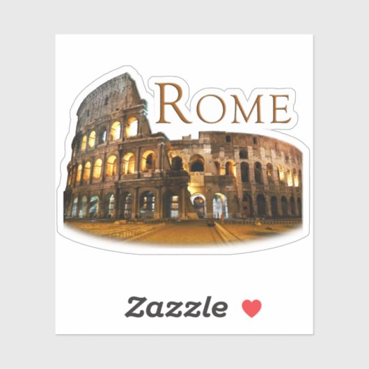 Rome: Het Colosseum Sticker (Vel)