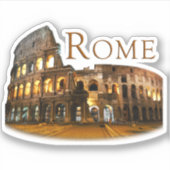 Rome: Het Colosseum Sticker (Voorkant)