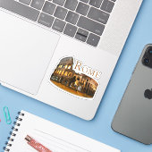 Rome: Het Colosseum Sticker (Laptop met iPhone)