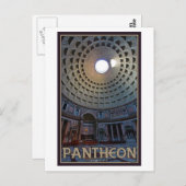 Rome - Het Pantheon Briefkaart (Voorkant / Achterkant)