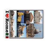 ROME I Love - Lazio - Italië - Fridge Magneet (Horizontaal)