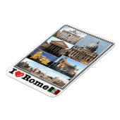 ROME I Love - Lazio - Italië - Fridge Magneet (Linkerzijde)