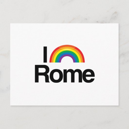 ROME - I LOVE PRIDE - PNG.NL BRIEFKAART (Voorkant)