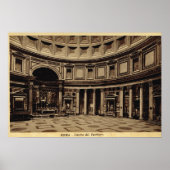 Rome in het Pantheon Poster (Voorkant)