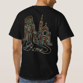 Rome in Neon T-shirt (Achterkant)