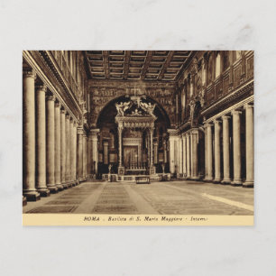 Rome, Inside Santa Maria Maggiore Briefkaart