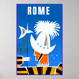Rome, Italiaanse reisposter Poster