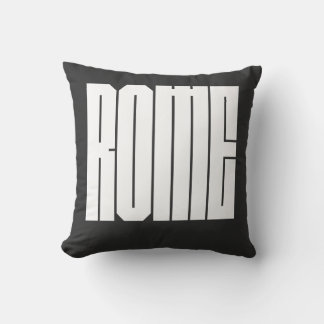 Rome Italian CIty Bold Block Typeface Kussen